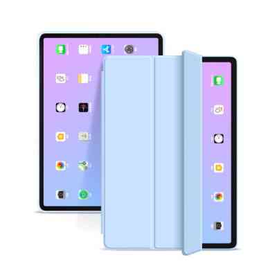Чехол для планшета BeCover Tri Fold Soft TPU Silicone Apple iPad Air 4 10.9 2020/2021 Light Blue (708782) Винница