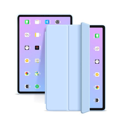 Чехол для планшета BeCover Tri Fold Soft TPU Silicone Apple iPad Air 4 10.9 2020/2021 Light Blue (708782) Винница - изображение 2