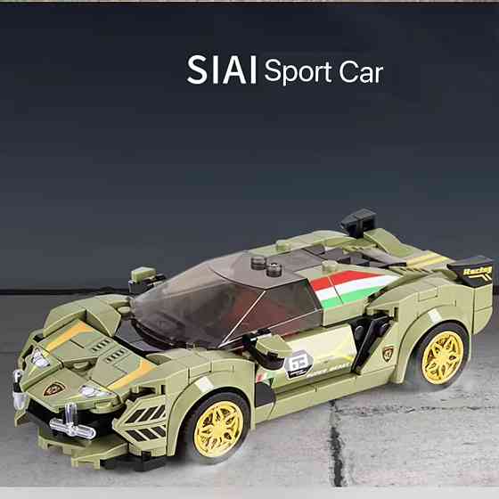 Конструктор суперкар Lamborghini на 333 деталі, зелений Кам'янець-Подільський