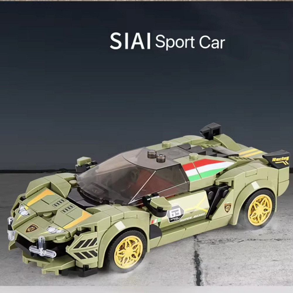 Конструктор суперкар Lamborghini на 333 деталі, зелений Кам'янець-Подільський - фото 6