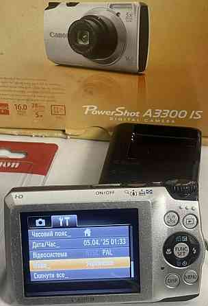 Фотоаппарат Canon Power Shot A3300 Киев