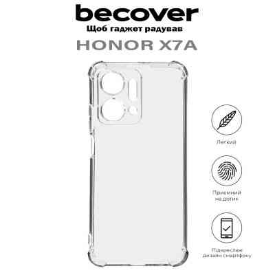 Чохол до мобільного телефона BeCover Anti-Shock Honor X7a Clear (710599) Вінниця