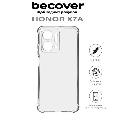 Чехол для мобильного телефона BeCover Anti-Shock Honor X7a Clear (710599) Винница - изображение 6