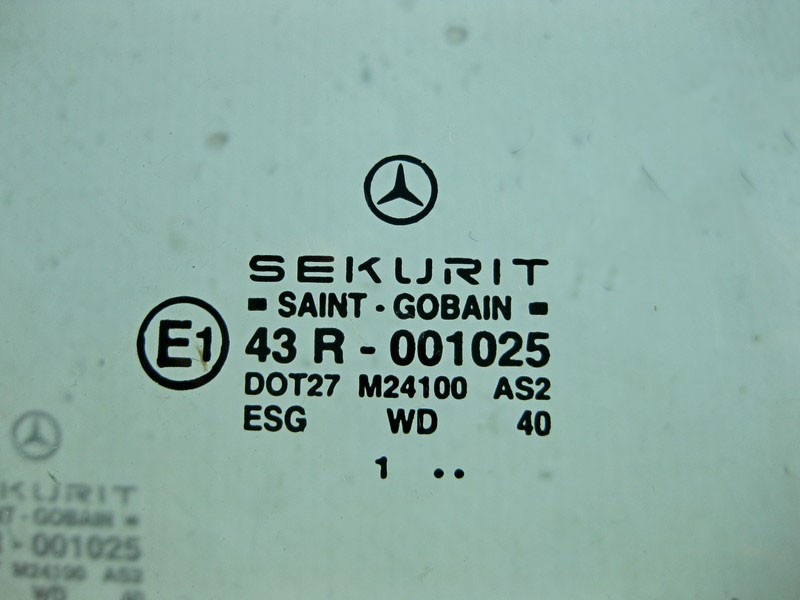 Mercedes-Benz  A2107200218 43R-001025 Скло зелене передніх правих дверей E-Class W210 Одеса - фото 2