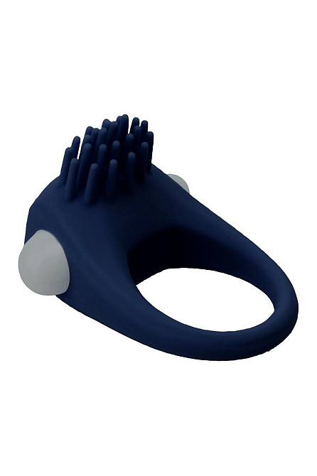 Ерекційне кільце Dream Toys Rings of Love з вусиками, синього кольору Sex Aura Київ - фото 3