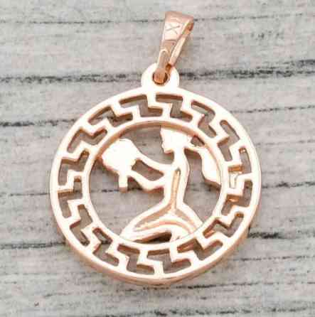 Знак зодиака Xuping 80749 Дева, размер 28*20мм, позолота РО Киев