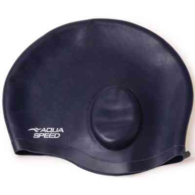 Шапка для плавания Aqua Speed Ear Cap Comfort 9895 289-22 темно-синій OSFM (5908217698957) Винница