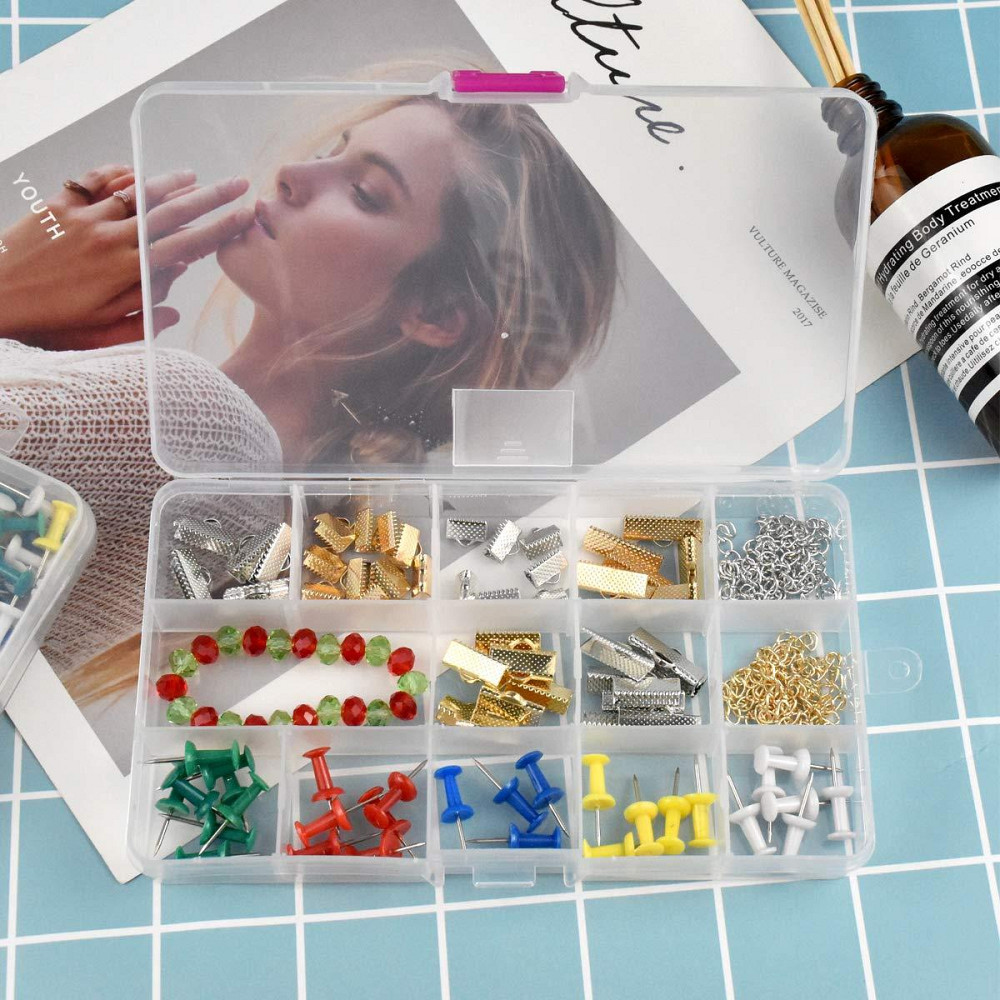 Органайзер для снастей и бисера с замком 15 ячеек Киев - изображение 2