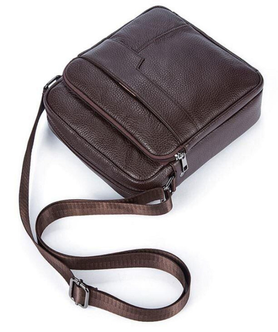 Сумка мужская Коричневая (Vintage) Киев - изображение 12