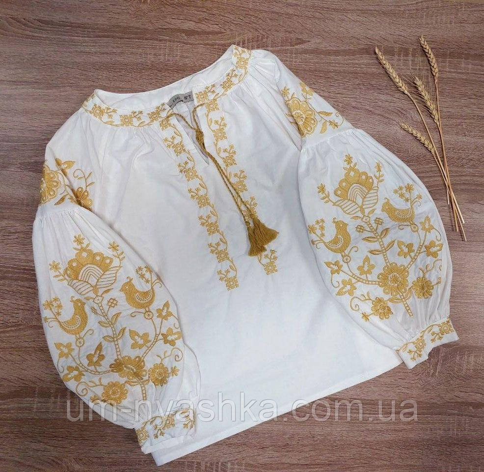 Жіноча вишиванка "Пташечки" Кривий Ріг - фото 1