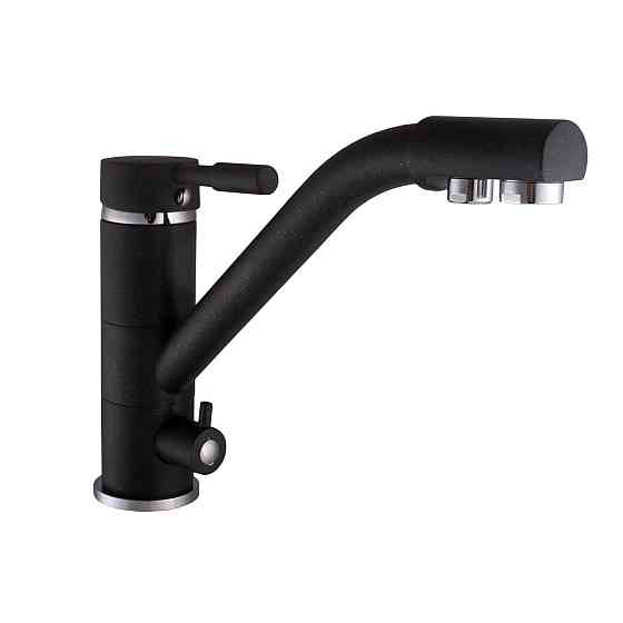 Смеситель для кухни под осмос Globus Lux LAZER GLLR-0555-1-ONIX (000020065) Киев