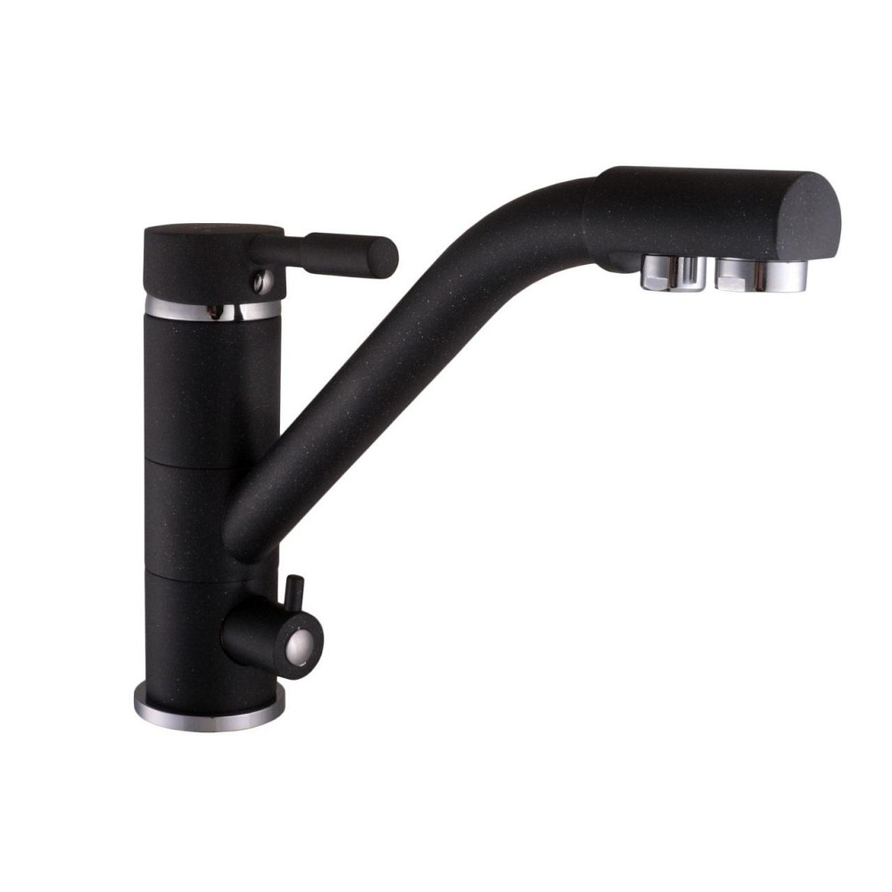 Смеситель для кухни под осмос Globus Lux LAZER GLLR-0555-1-ONIX (000020065) Киев - изображение 1