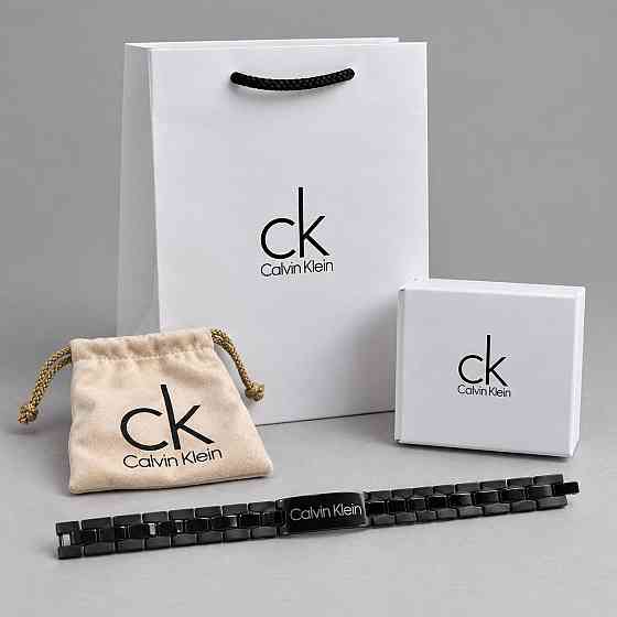 Мужской фирменный браслет Calvin Klein из нержавеющей стали (30114) Киев