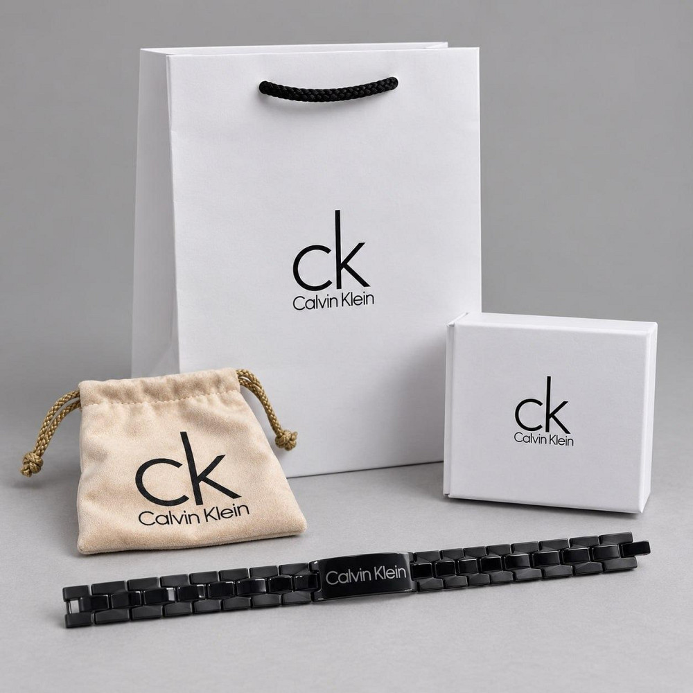 Мужской фирменный браслет Calvin Klein из нержавеющей стали (30114) Киев - изображение 2