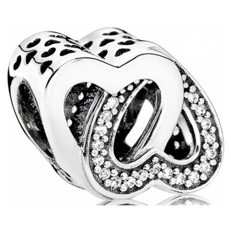 Серебряный шарм Пандора  