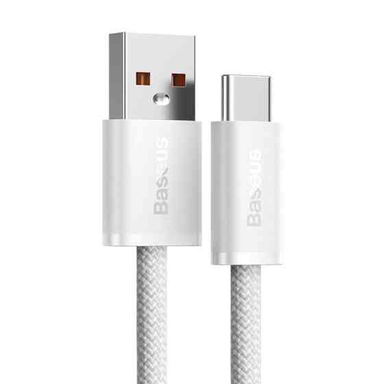 Кабель Baseus Dynamic Series Fast Charging Data Cable USB to Type-C 100W 1m White Одесса