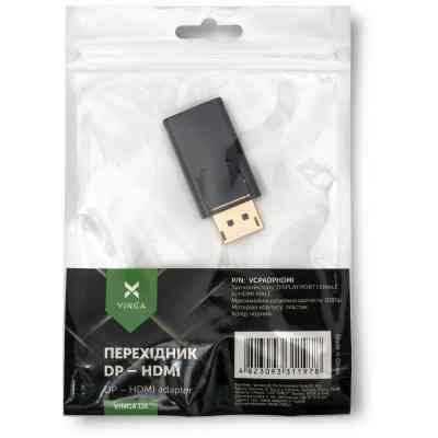 Переходник DP M to HDMI F Vinga (VCPADPHDMI) Винница