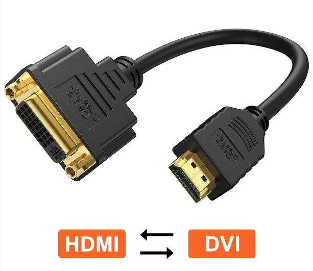 Перехідник DVI - HDMI MM 30см Луцьк - фото 1