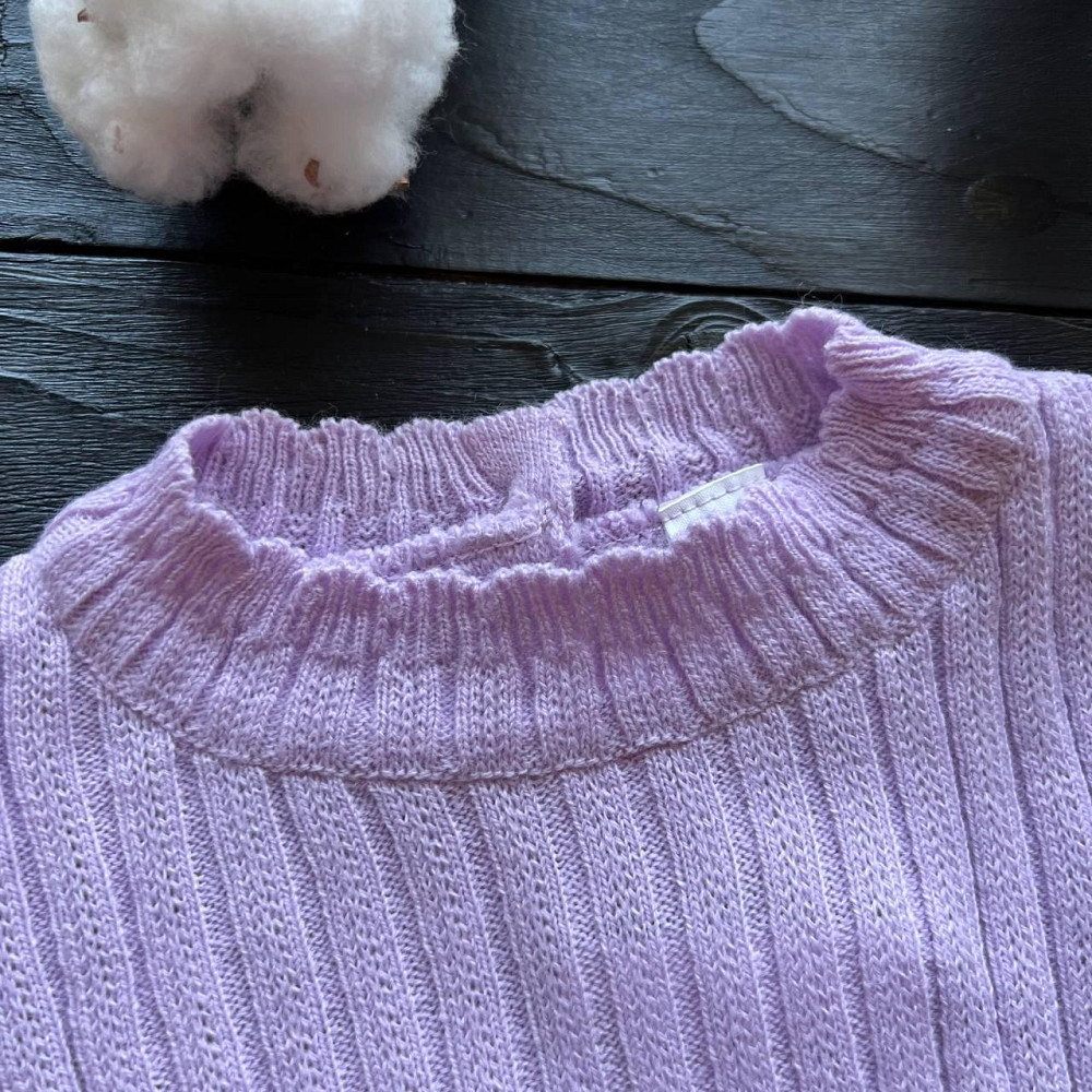 Дитячий Гольф LC Waikiki Фіолетовий 12-18 міс (80-86 см) пакунок малюка Киев - изображение 4