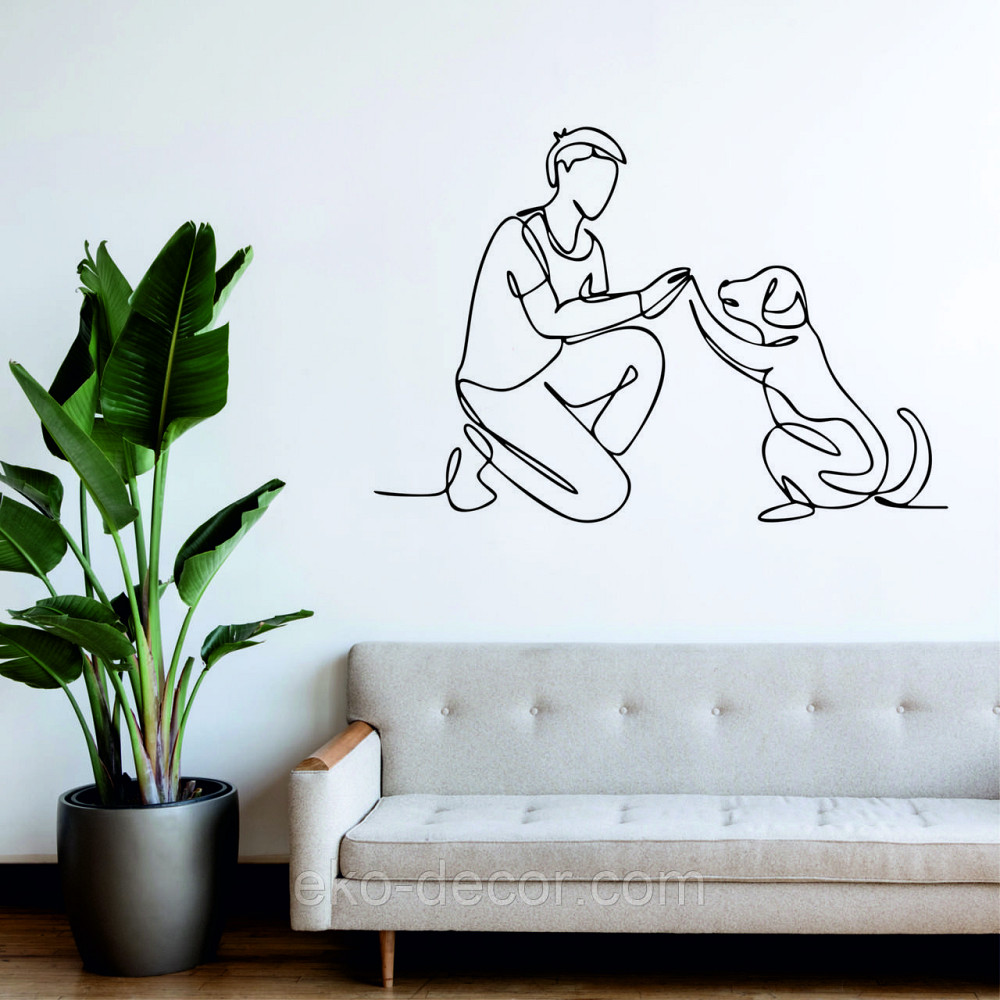 Декоративне настінне Панно «Домашній вихованець» Декор на стіну Київ - фото 3