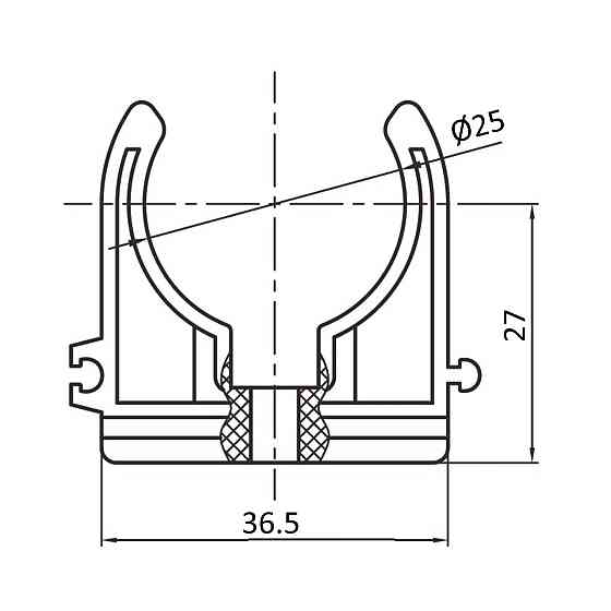 Кріплення PPR Blue Ocean 25 Київ