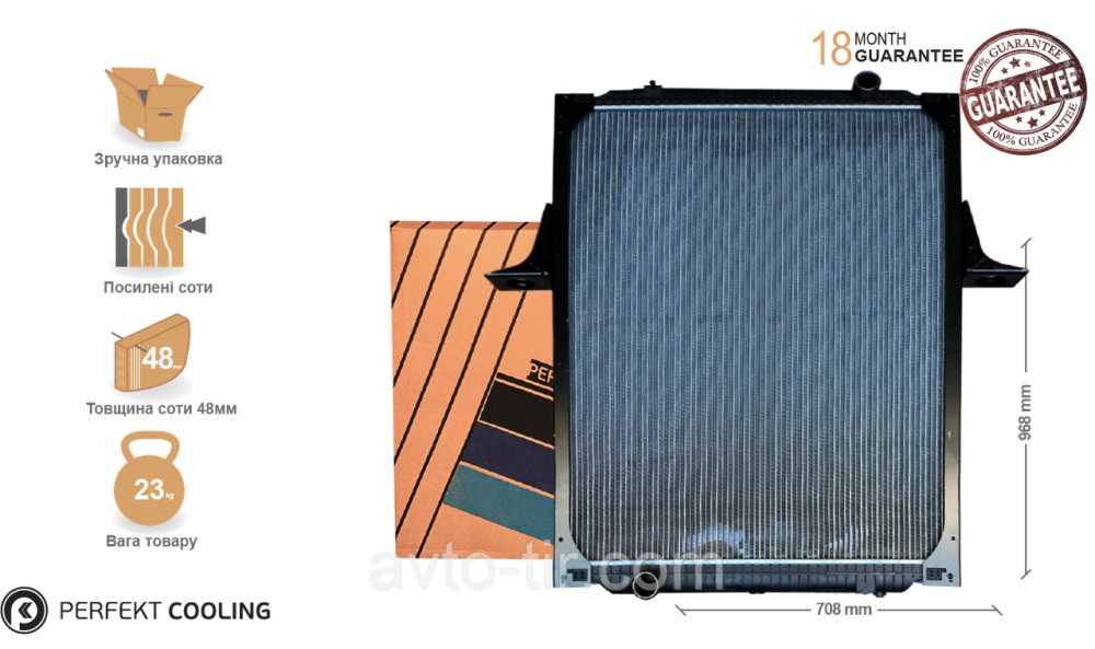 Радіатор з рамою RENAULT PREMIUM 5001856788 5001856789 5001856790 5001858489 5010315764 5010315842 Луцк - изображение 2