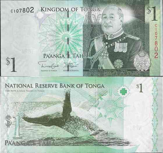 Тонга / Tonga 1 paanga 2014 Pick 37 UNC Полтава