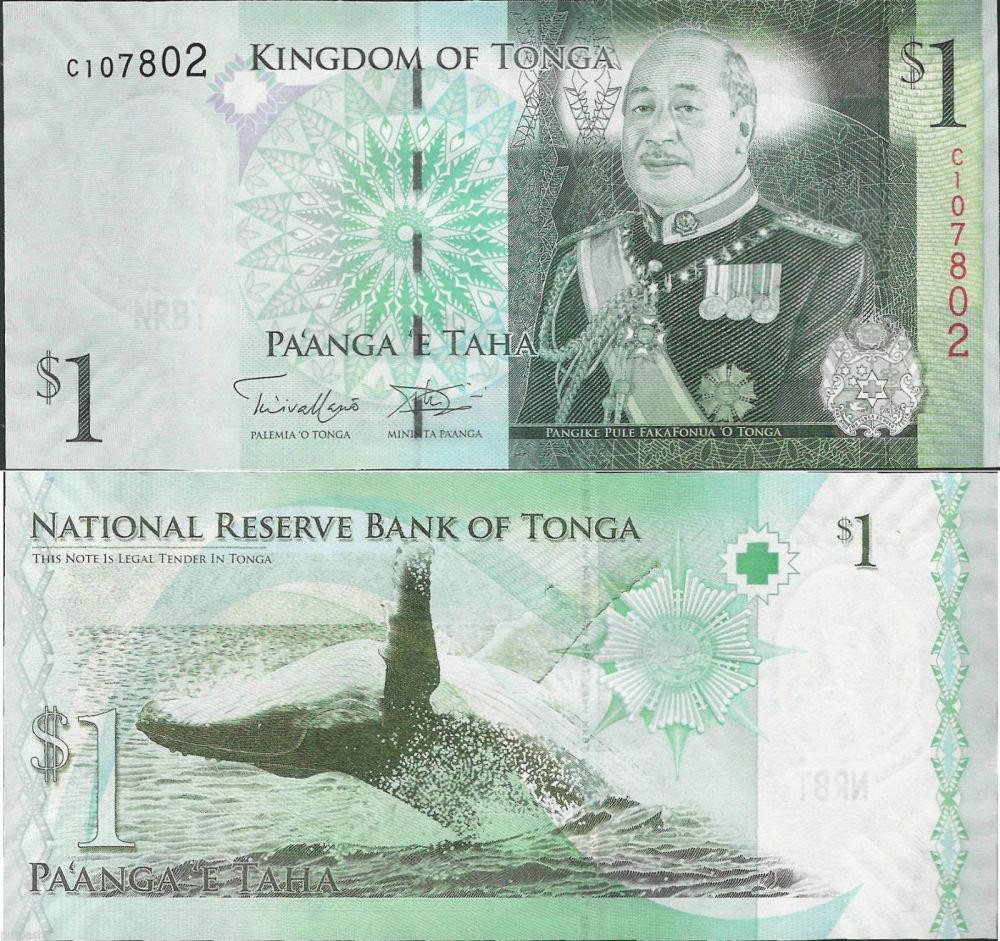 Тонга / Tonga 1 paanga 2014 Pick 37 UNC Полтава - изображение 1