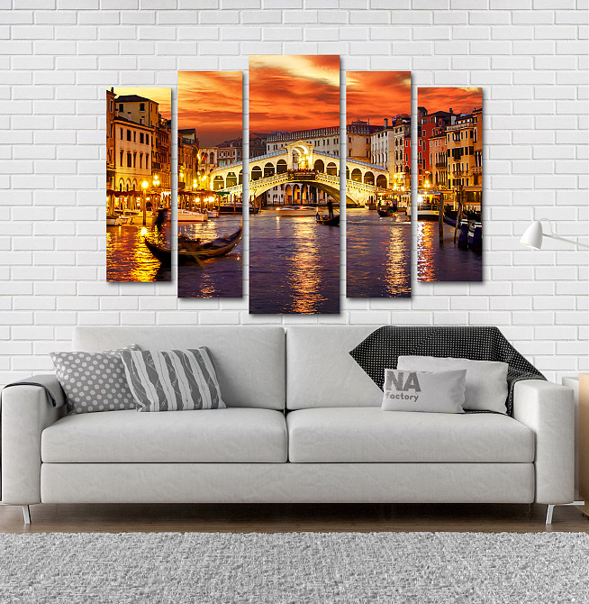 Модульна картина Венеція Art-89_5 Київ - фото 2