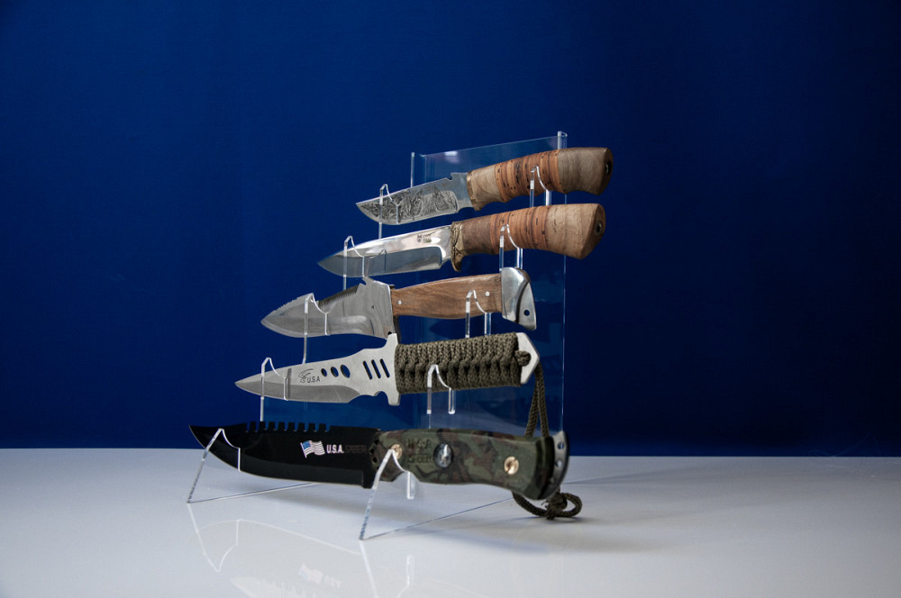 Горка под ножи EKOSTAR 150х243х280 мм 5 ярусов Киев - изображение 4