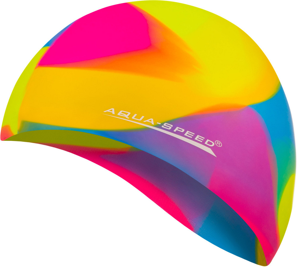 Шапочка для плавания Aqua Speed BUNT113 (pink) Вишнёвое - изображение 7