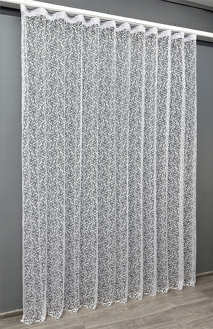 Тюль VR-Textil 1586т Гіпюр Білий 300х270 см (42-0546) Київ - фото 3