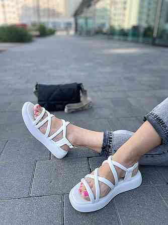 Vistani Босоніжки жіночі Vistani 500 білі (літо, шкіра натуральна) (5270) Коломия