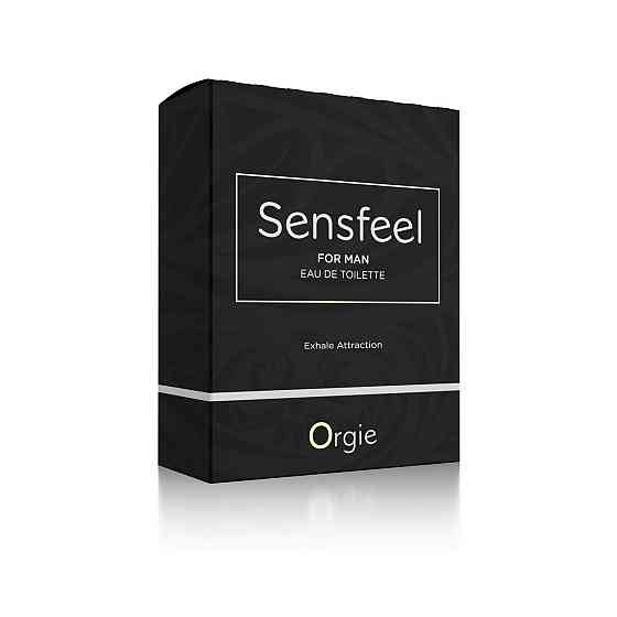 Туалетна вода для чоловіків SENSFEEL + афродизіак, 50 мл, ефективна феромон-технологія Orgie (Бразилія-Португалія) Sex Aura Київ