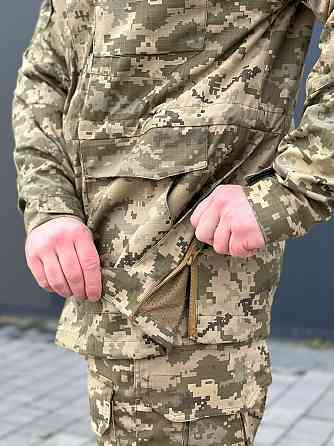 Тактическая пиксельная куртка реп стоп мужская парка демисезонная штурмовая куртка для военнослужащего   WAR Львов