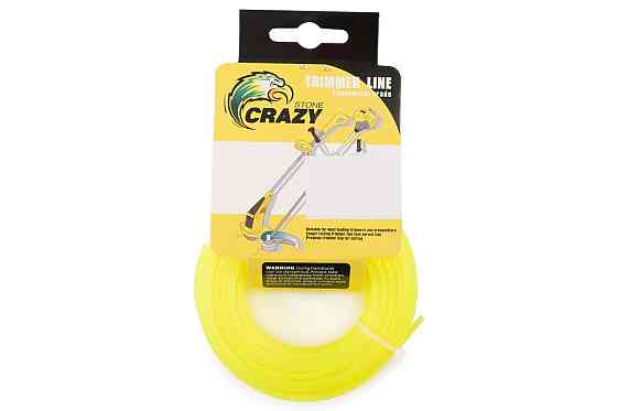 Леска мотокосы   Ø4, см, 15 метров   (звезда, желтая) Мукачево