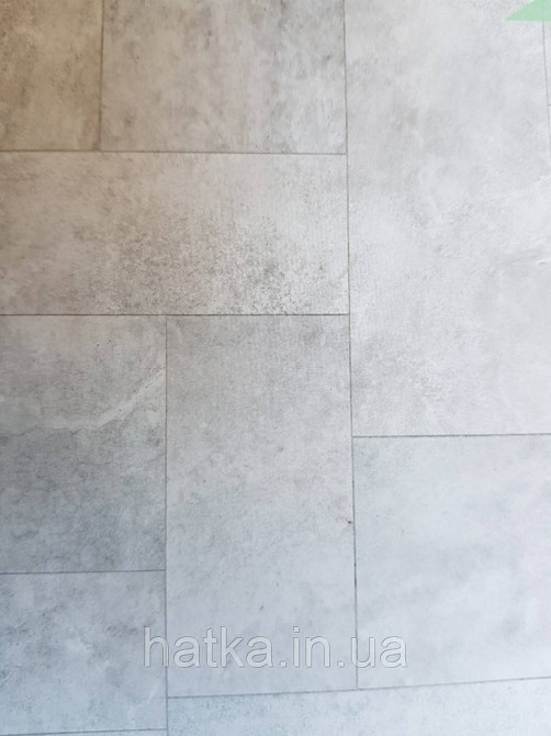 Обои виниловые Grandeco One roll one motif 2 MO6101 панно 3д лофт под плитку под мрамор серый бежевый Киев - изображение 1