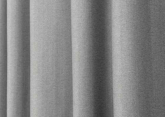 Шторна тканина Шеніл однотонний колір світло-сірий 1689ш Київ