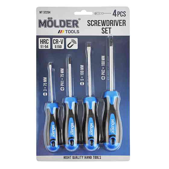 Набір викруток Molder MT32204 4шт Киев