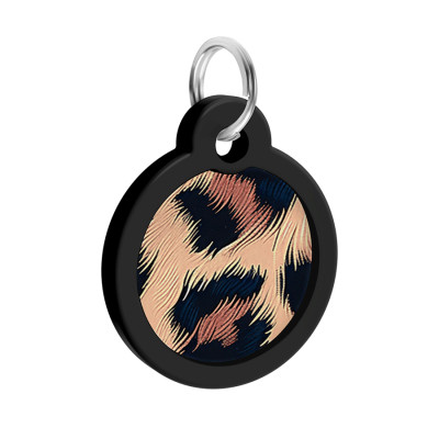 Адресник для тварин WAUDOG Smart ID з QR паспортом "Леопард", коло 30 мм (230-4066) Вінниця - фото 4