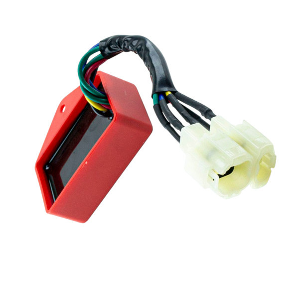 Коммутатор 6-50, 125, 150 тюнинг красный на 6 проводов (Тайвань) GY Мукачево - изображение 1