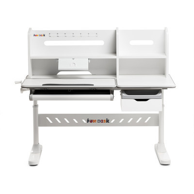 Парта FunDesk (1+1+1) (FIORE II GREY) Вінниця - фото 2