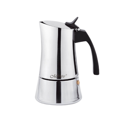 Кавоварка гейзерна 300мл (6 порцій) нержавіюча сталь MR-1668-6 Maestro Житомир - фото 1