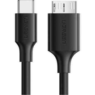 Дата кабель USB-C 3.1 to Micro USB 3.0 1.0m 3A US312 black Ugreen (20103) Винница