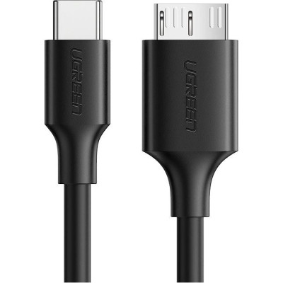 Дата кабель USB-C 3.1 to Micro USB 3.0 1.0m 3A US312 black Ugreen (20103) Винница - изображение 4