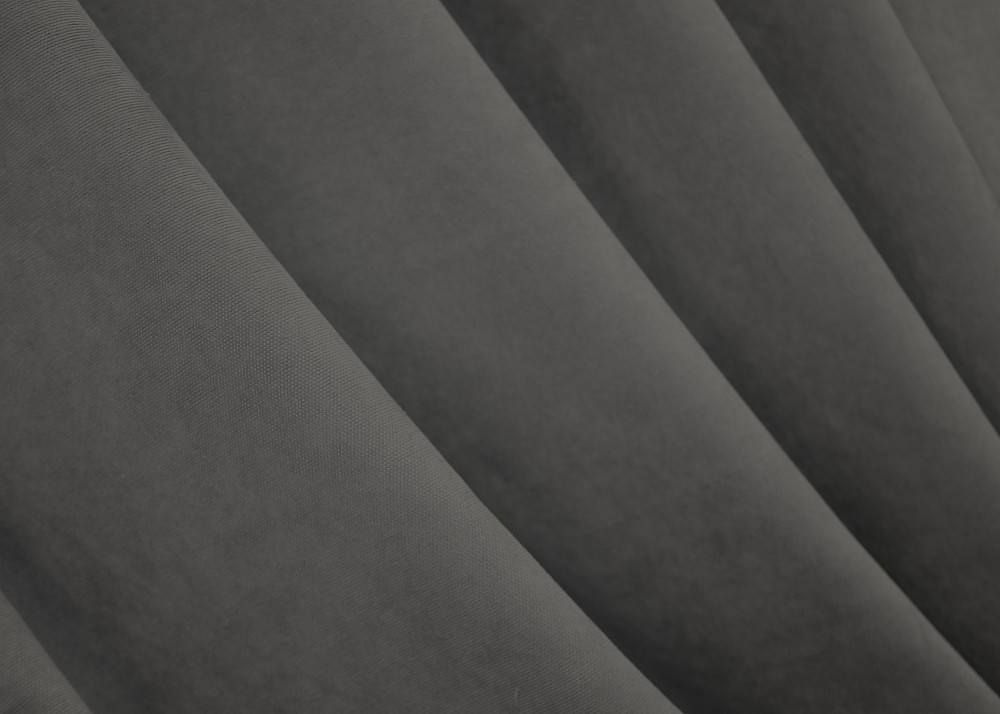Комплект штор із тканини мікровелюр Petek колір сірий 1484ш Київ - фото 6