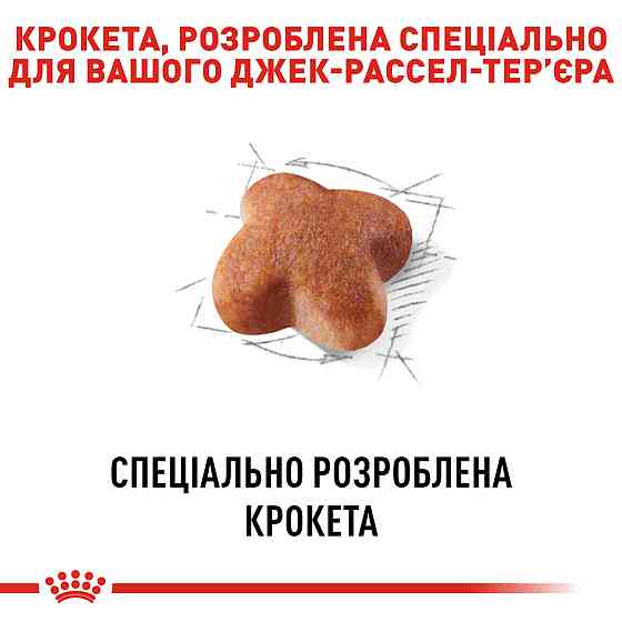 Сухий корм для дорослих собак породи Джек-Рассел-тер'єр ROYAL CANIN JACK RUSSEL ADULT 1.5 кг Київ