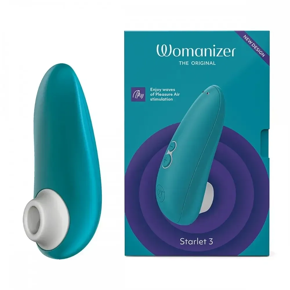 Вакуумный клиторальный стимулятор Womanizer Starlet 3 Turquoise Sex Aura Киев - изображение 1