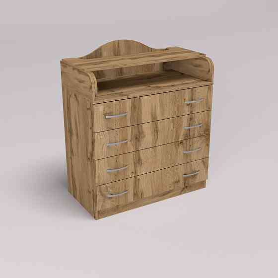 Комод пеленальний №1, Дуб Аппалачі, 864/465/1020 Львів