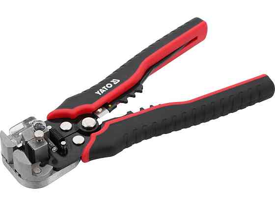 Клещи для обжима и зачистки проводников YATO 0.2- 6 мм2, L=200 мм [10/40] Одесса